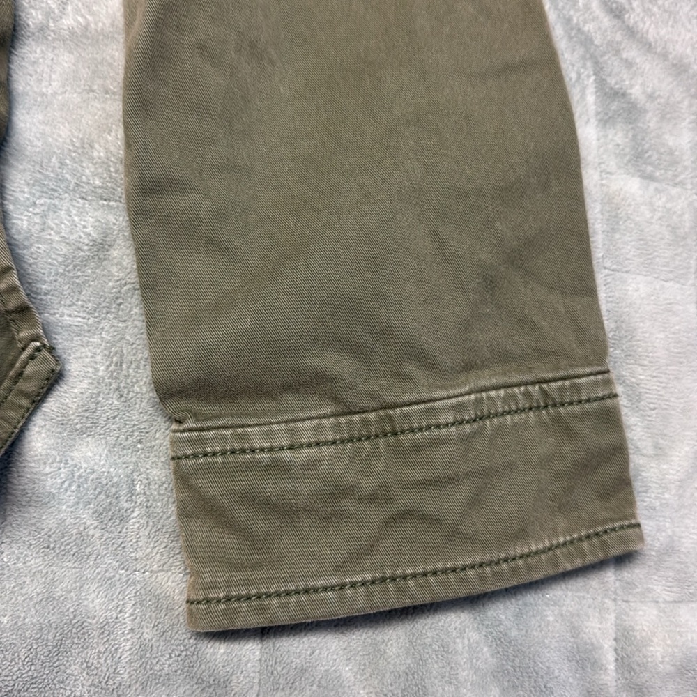 Gap Button Down Shirt, Utility Jacket, Olive Gree… - image 8